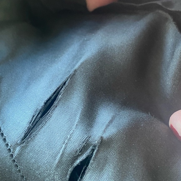 ANNE FONTAINE NAISSE BLACK ZIP JACKET / TOP - Picture 12 of 12